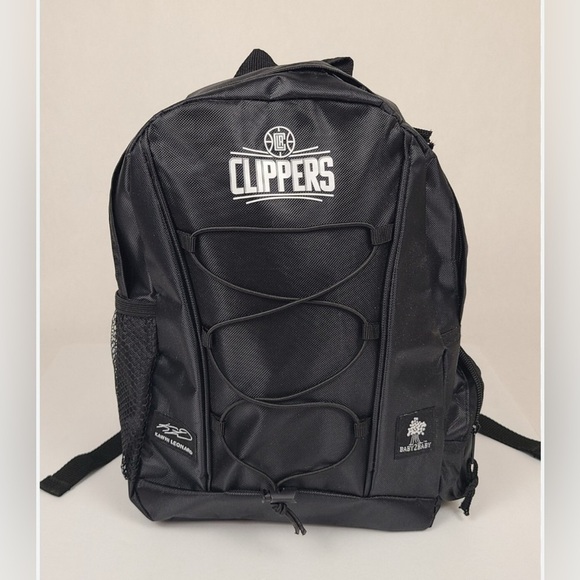🆕NBA Los Angeles Clippers Kawhi Leonard Baby2Baby Backpack Day Bag Black🆕 - Picture 1 of 12